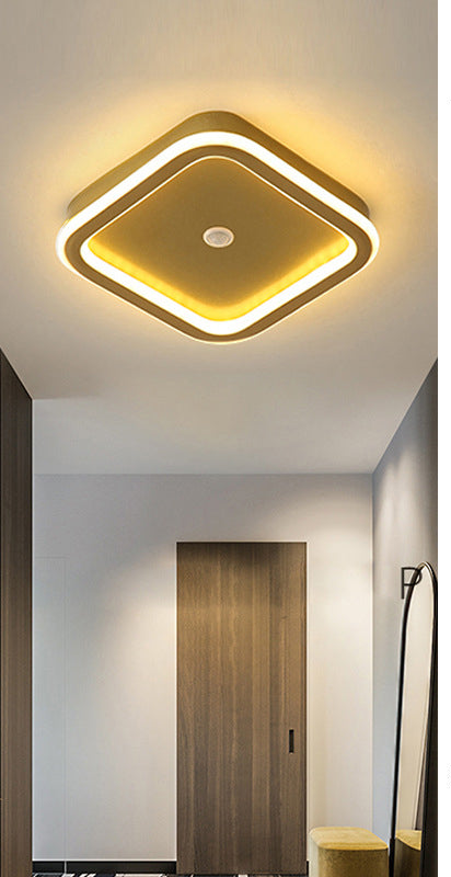 Frendorf | MotionGlide PIR-Bewegungssensor LED Deckenleuchte | Intelligente Beleuchtung | Energieeffizient | Perfekt für Flur & Badezimmer
