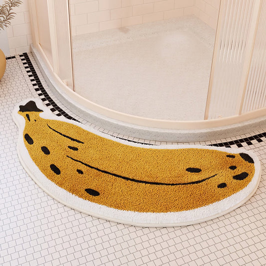 Bananen-geplüschter Teppich