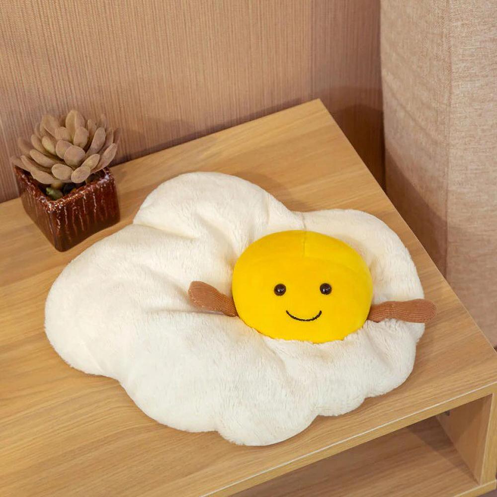 Frendorf | EggBuddies Spiegelei Plüschspielzeug | Weiches Kuscheltier | Lustiges Design für Kinder und Erwachsene