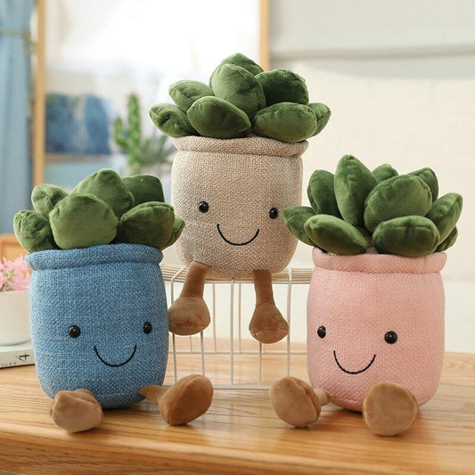 Potted Sukkulenten Plüschtiere