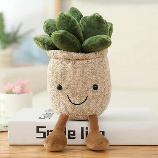 Potted Sukkulenten Plüschtiere