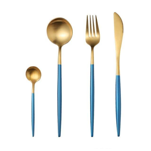 Frendorf | Besteckset Geschirrset Geschirr Gabel Messer Löffel Geschirrsets