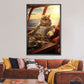 Frendorf | Reiche Orange Tabby Katze Wandkunst
