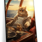 Frendorf | Reiche Orange Tabby Katze Wandkunst