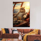 Frendorf | Reiche Orange Tabby Katze Wandkunst
