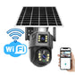 Frendorf | DualGuard Solar 4K – Drahtlose 4K Sicherheitskamera mit Solarpanel und 4G