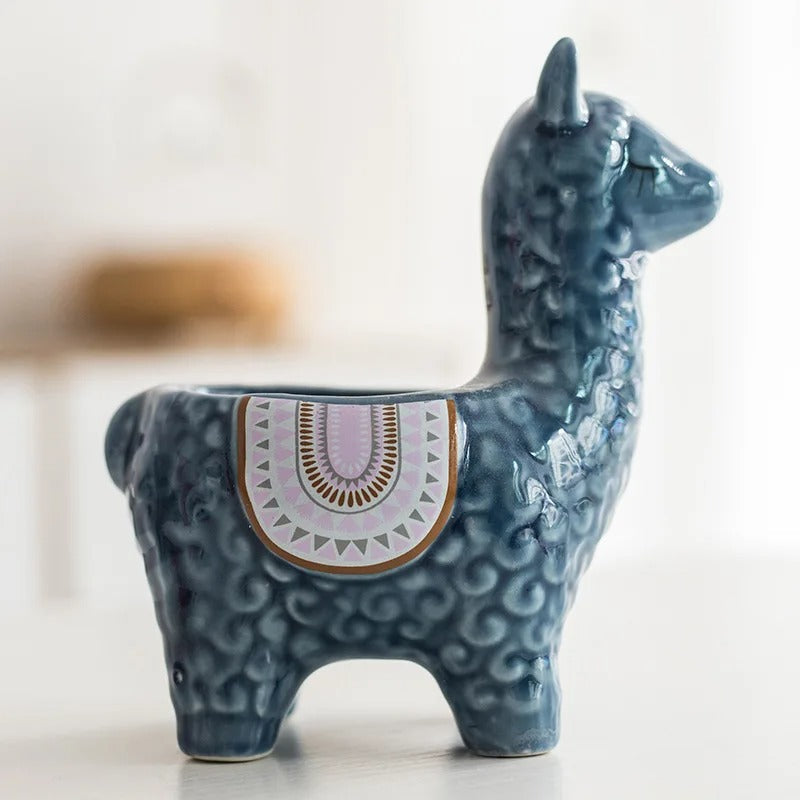 Frendorf | AlpacaSprout - Schöner Alpaka-Sukkulenttopf für dein Zimmer