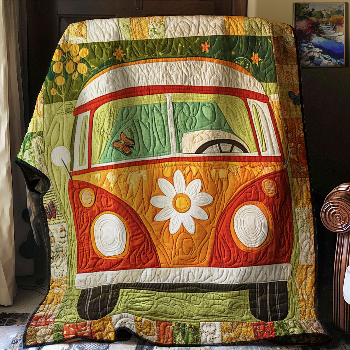 Camper Van Steppdecke