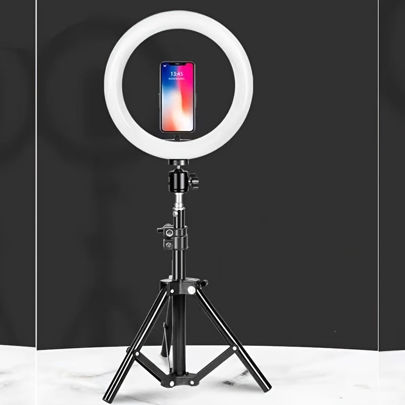 Frendorf | 10-Zoll Beauty Ring Light mit 55 cm Stativ – Perfekt für Fotografie, Videografie und Make-up
