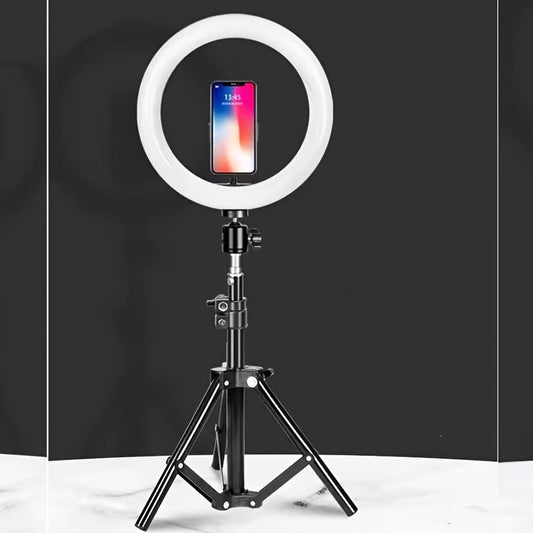 Frendorf | 10-Zoll Beauty Ring Light mit 55 cm Stativ – Perfekt für Fotografie, Videografie und Make-up