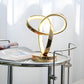 Lampe - Luxus Goldener Möbius-Ring Schreibtisch-Leselampe