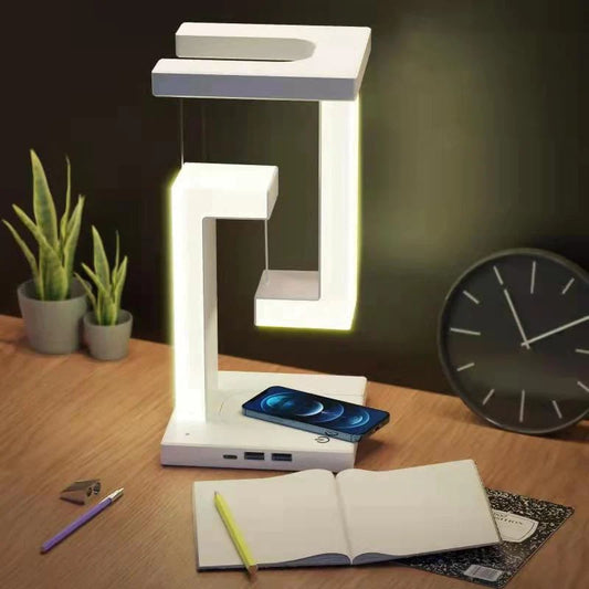 Drahtloses Ladegerät - GlowCharge - Schnellladung - Magische Atmosphäre im Zimmer
