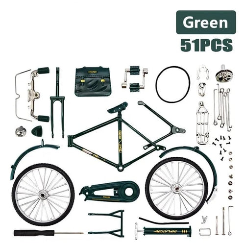 Frendorf | Fahrrad - Do-It-Yourself-Fahrradmodell Maßstab Spielzeug