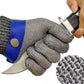 Frendorf | Lebensmittelqualität Edelstahl Mesh Metall Handschuh