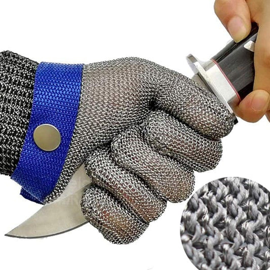Frendorf | Lebensmittelqualität Edelstahl Mesh Metall Handschuh