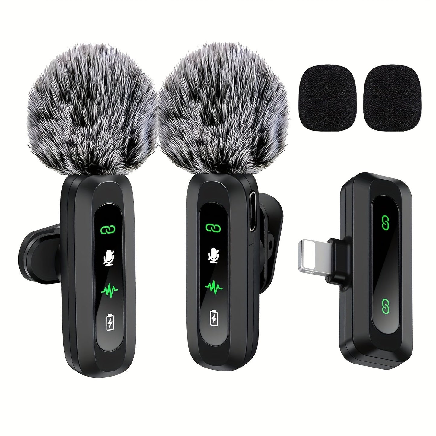 Frendorf | SoundClip Wireless Lavalier Mikrofon - Für Smartphones und Tablets