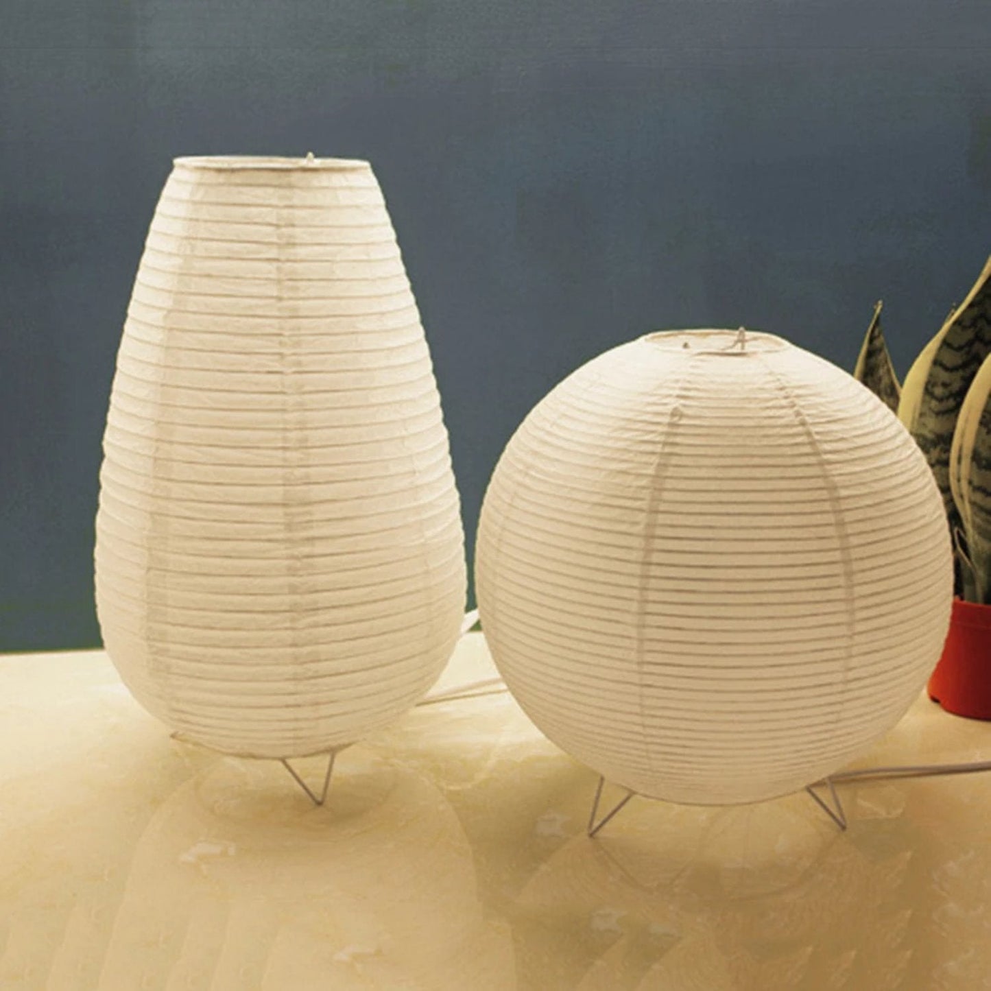 RiceyGlow | Stilvolle Tischlampen mit japanischem Design