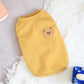 Adorables Waffle Knit Bärenhundshirt – Gemütlich und Stilvoll für Jeden Tag