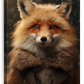 Frendorf | Frohe Winterfuchs Wandkunst