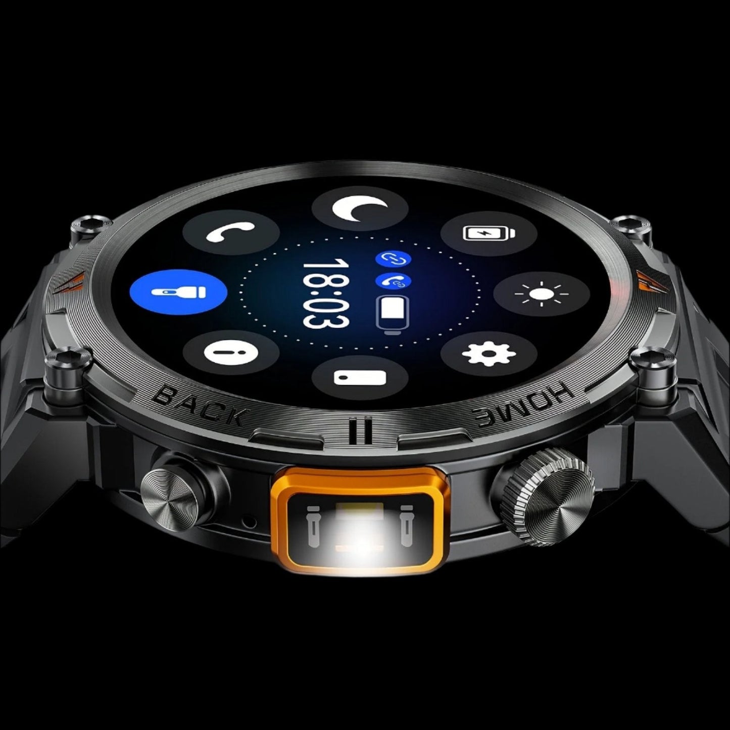 Frendorf | Leo - Taktische LED Fitness Smartwatch