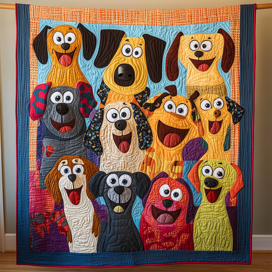 Bunter Hundedecke