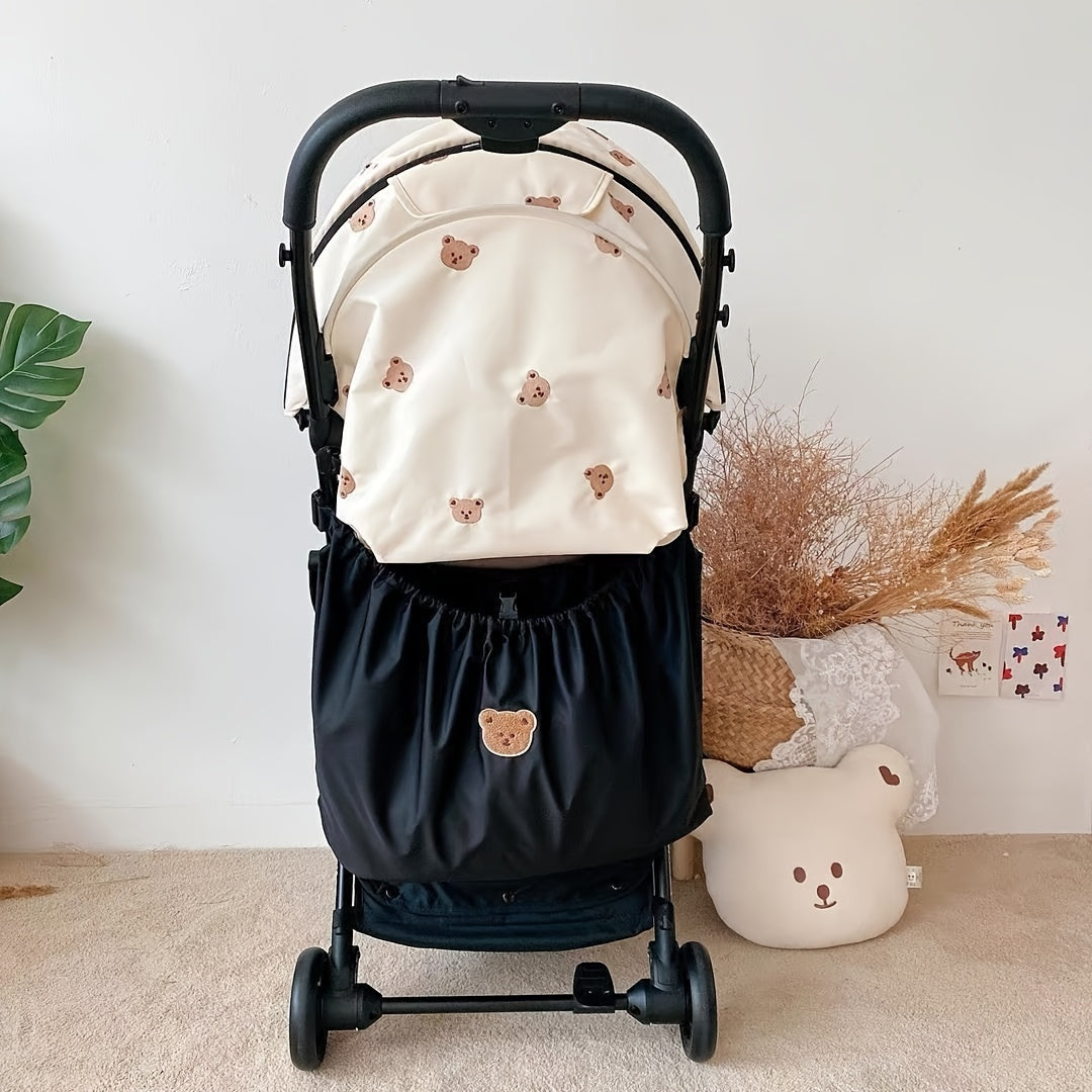 Frendorf | Kinderwagen-Organizer mit großer Tasche – Praktische Aufbewahrung unterwegs