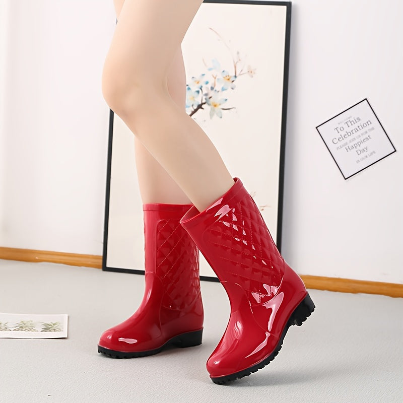 Frendorf | Scarlet Damen Regenstiefel - Stylischer Wasserdichter Schutz