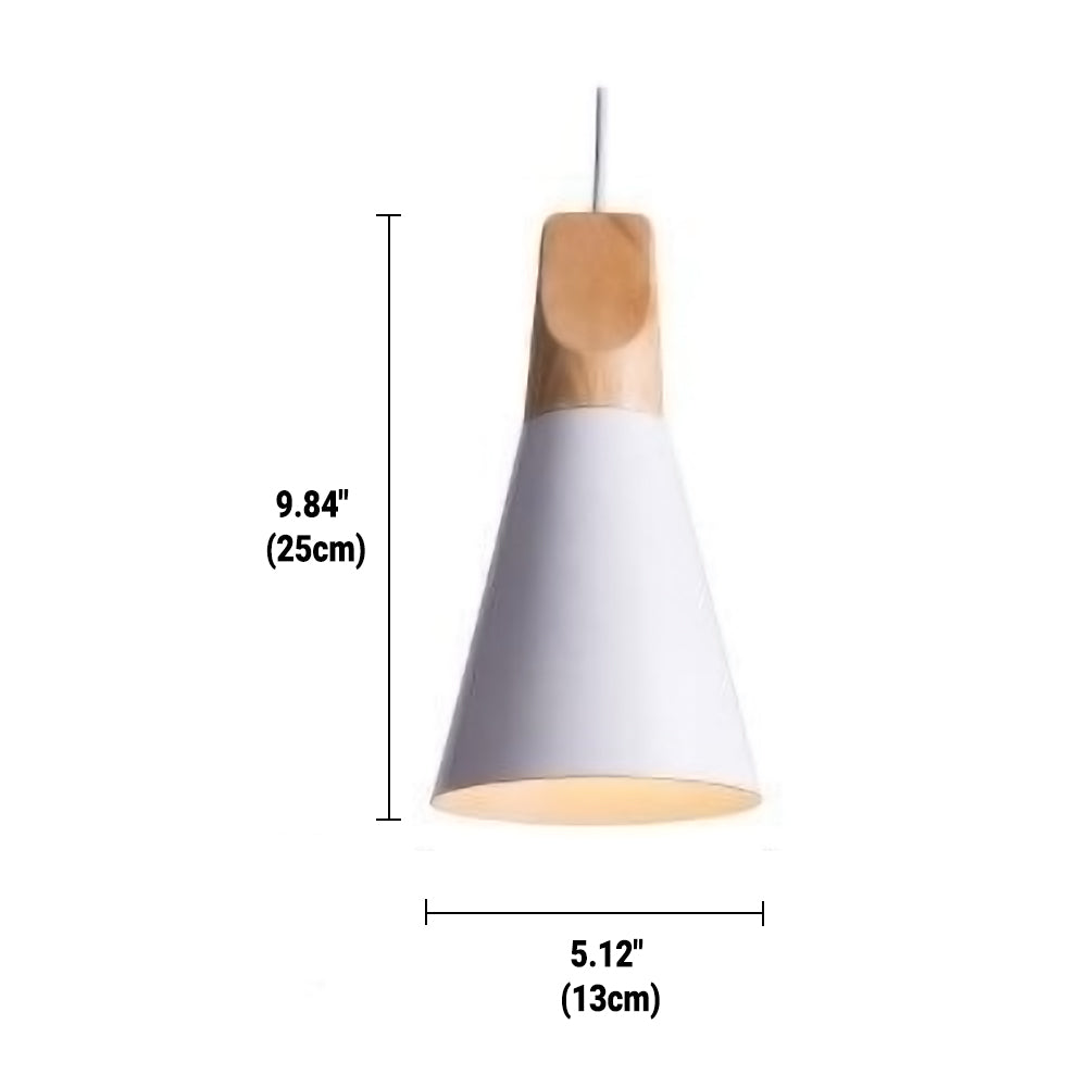 Minimalistische Holz Pendelleuchte | NordicLight