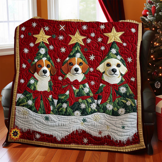 Weihnachtsbaum Hund Decke