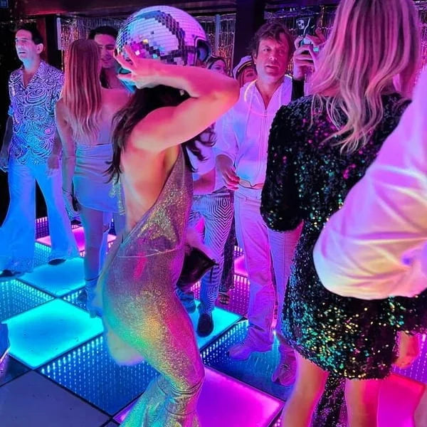 Frendorf | Disco-Kugel-Helm mit einziehbarem Visier