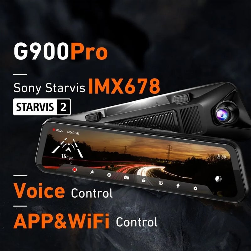 Frendorf | 10" HD Multifunktions-Touchscreen-Autokamera