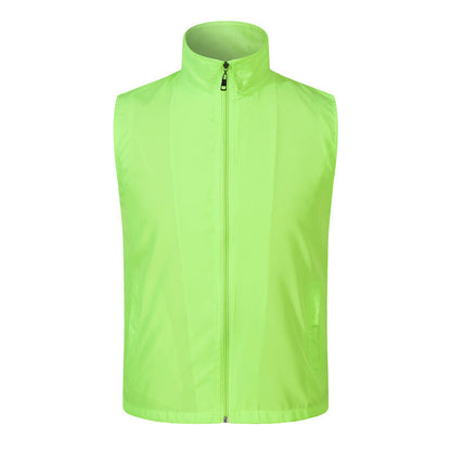 Frendorf | VAN | Ärmellose Fahrradjacke | Leichte Weste | Windjacke | Windweste