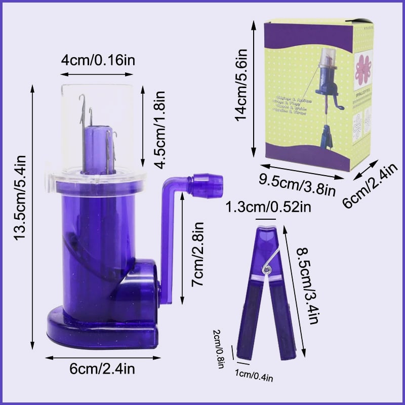 Frendorf |  Kordeln - Gleichmäßiges Stricken leicht gemacht