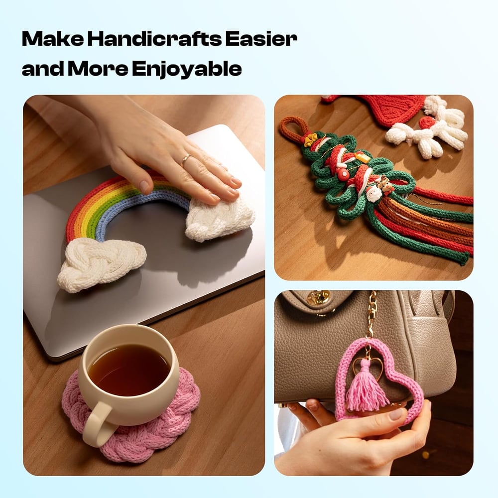 Frendorf |  Kordeln - Gleichmäßiges Stricken leicht gemacht