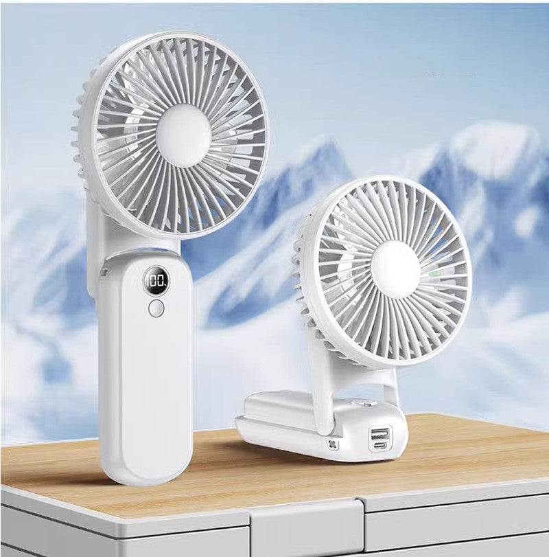 Frendorf | 2025 Neue Tragbare Zusammenklappbare Wiederaufladbare Mini Ventilator