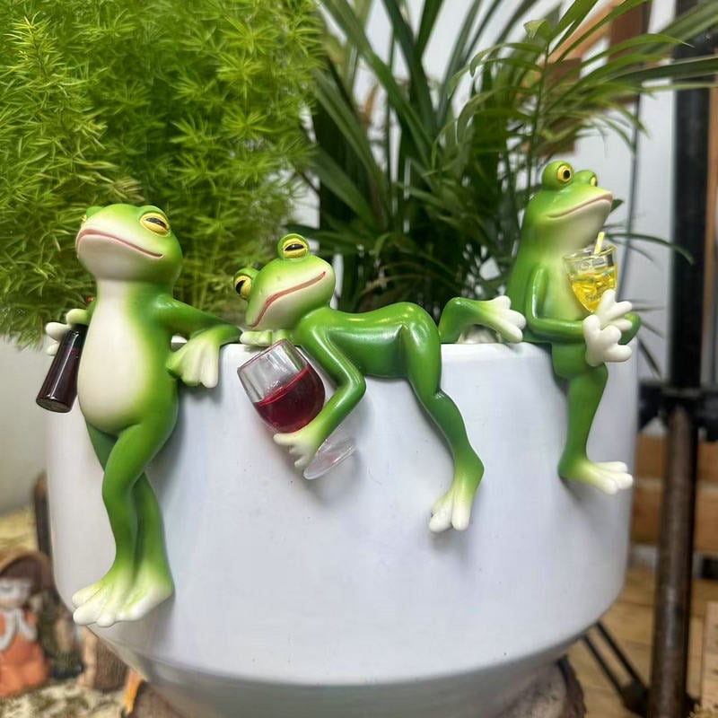 Frendorf | Frogsy – Die fröhlichste Deko für deinen Blumentopf!