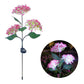 Royaleva Solar-Hortensien-Gartenlichter - Lebendige LED-Blumenstecker für die Außendekoration