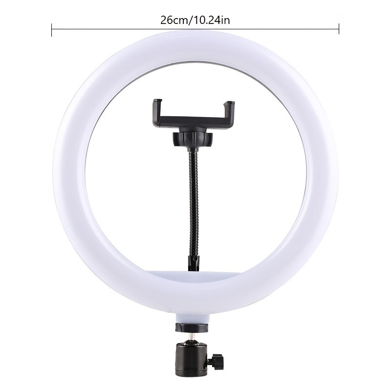 Frendorf | 10-Zoll Beauty Ring Light mit 55 cm Stativ – Perfekt für Fotografie, Videografie und Make-up