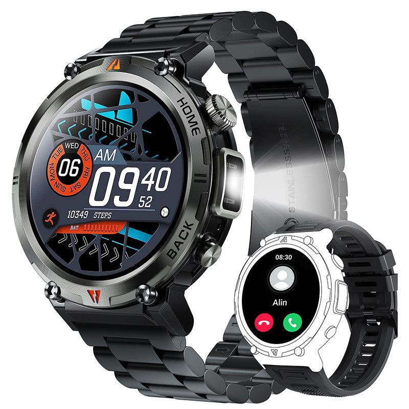 Frendorf | Taschenlampe 145 Bildschirm Bluetooth Smart Watch