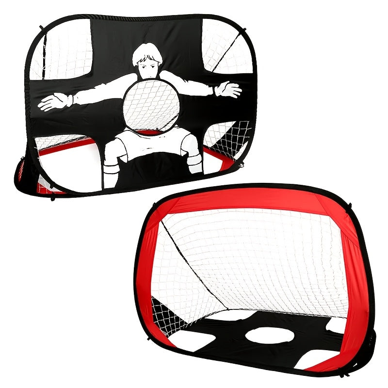 Frendorf | 2-in-1 Faltbares Fußballtor – Ideal für Training und Spaß im Freien