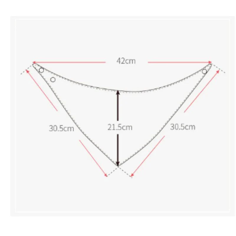 Frendorf | Baby-Schal-Lätzchen-Set - Weiche Dreieckstücher mit niedlichen Motiven