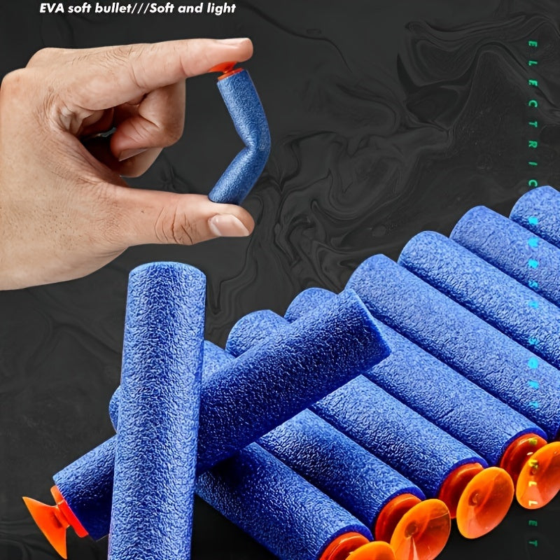 Frendorf | Automatischer Schaumstoffblaster – Türkise Pistole mit 40 Schaumstoffbällen für lustiges Spielen