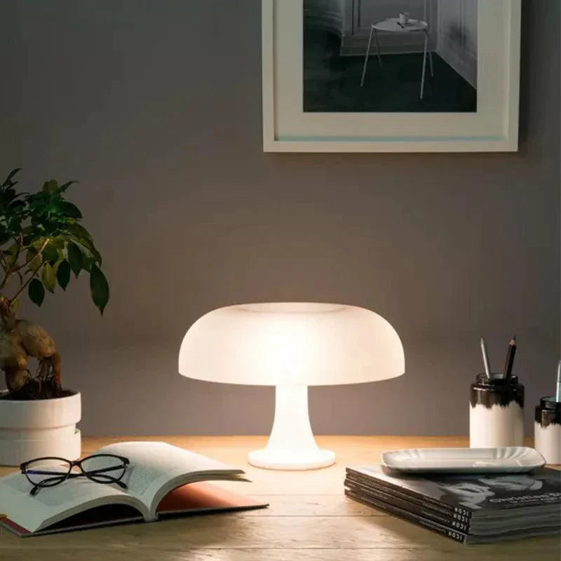Pilztischlampe