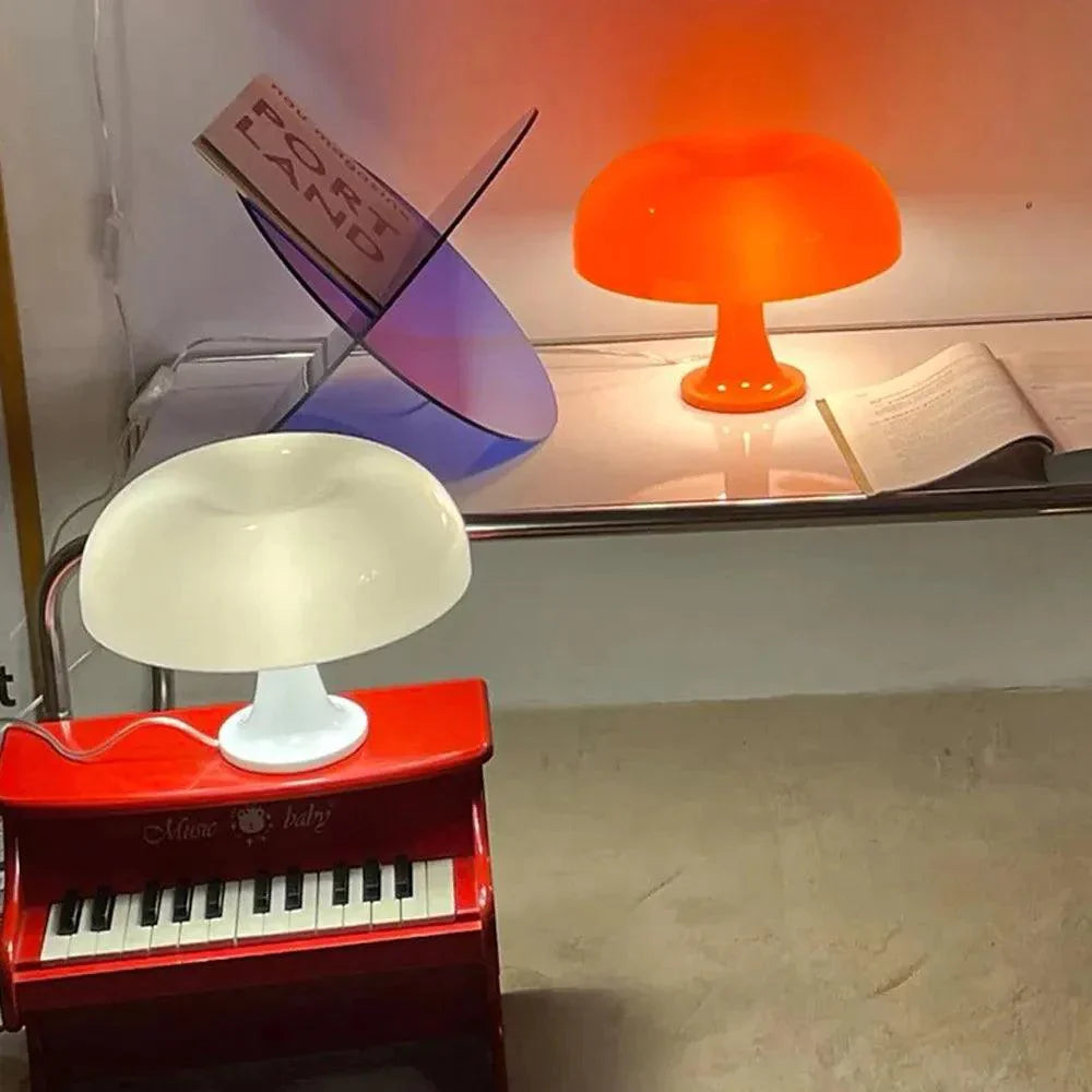 Pilztischlampe