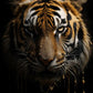 Frendorf | Dunkle Tiger Wandkunst