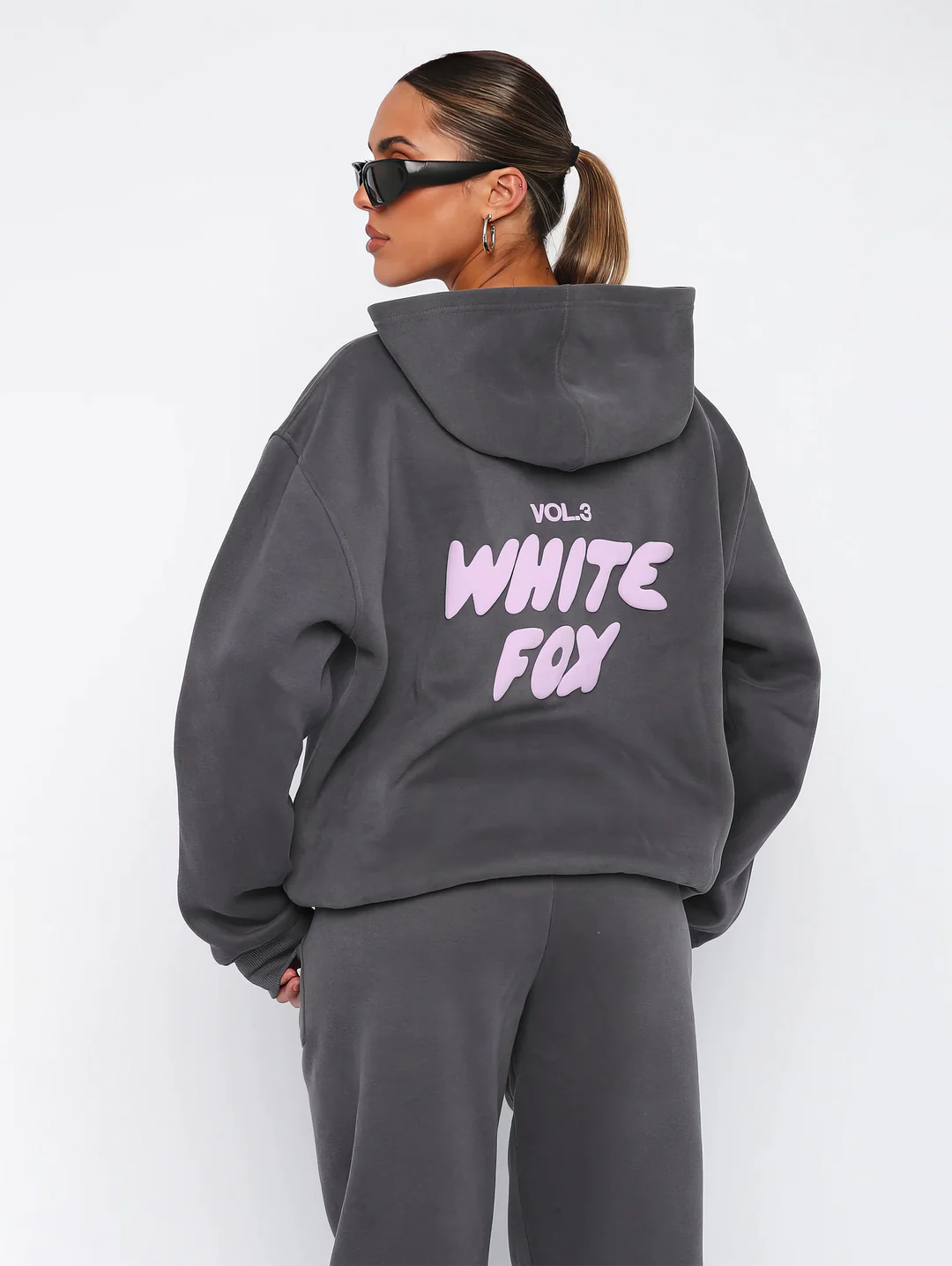 Frendorf | White Fox Hoodie Set