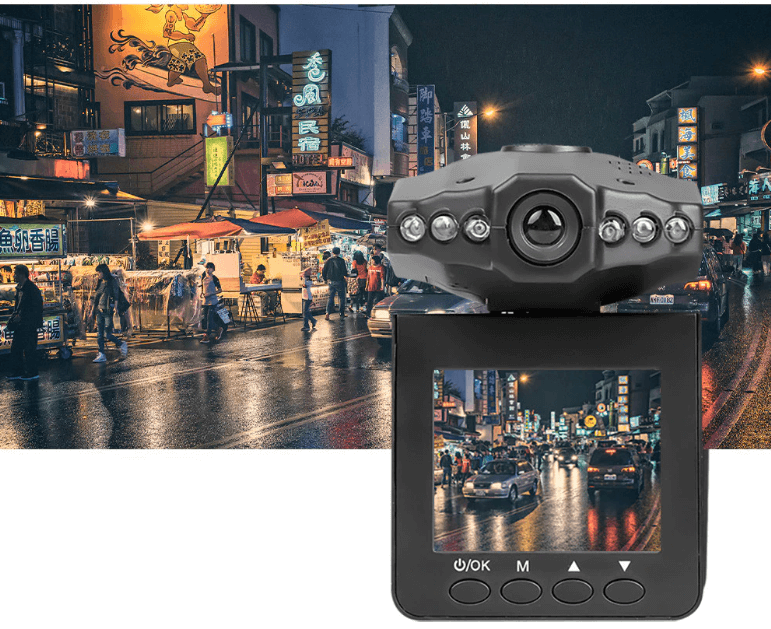 Breite Winkel rotierende Dashcam - Caram