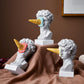 Frendorf Figur Gesicht Eiscreme Kunst Skulptur