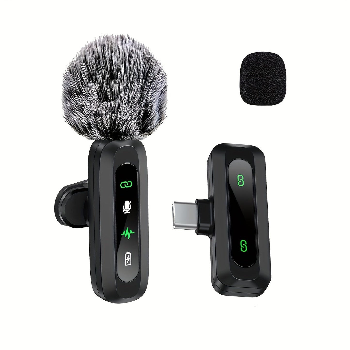 Frendorf | SoundClip Wireless Lavalier Mikrofon - Für Smartphones und Tablets