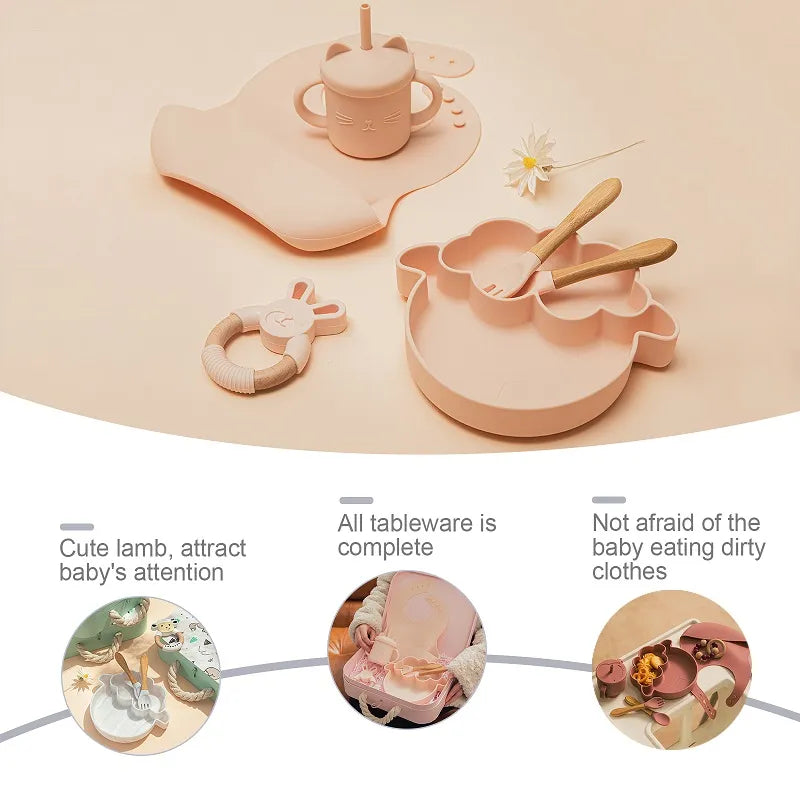 Frendorf | Babygeschirr Silikon-Set